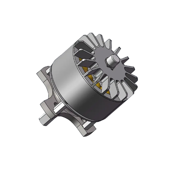 ডিজিটাল টুলস 49 মিমি ব্যাস WO49 সিরিজের জন্য ব্রাশলেস ডিসি মোটর